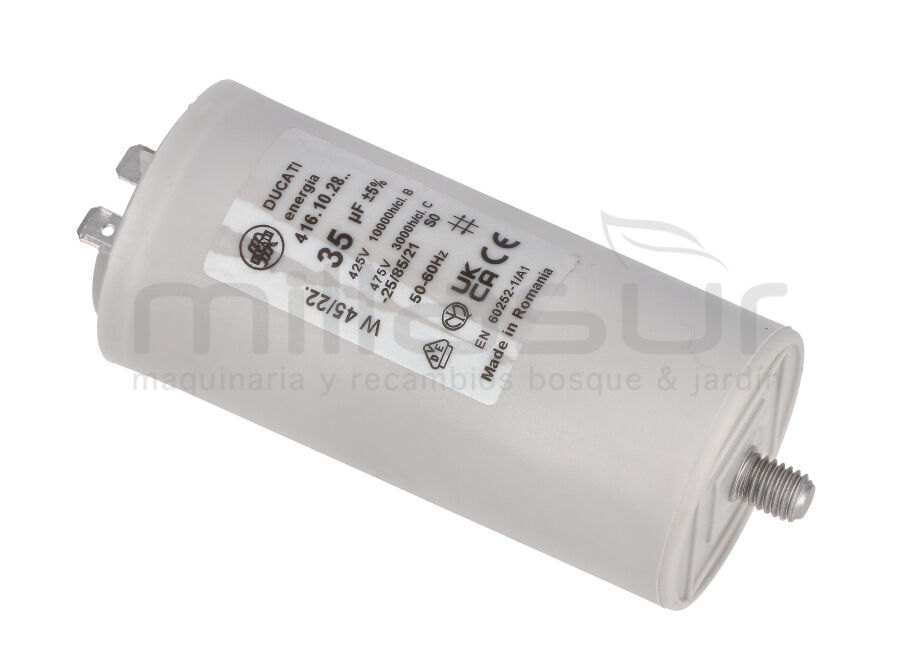 CONDENSER 35 uF | Millasur | Maquinaria y recambios para bosque & jardín